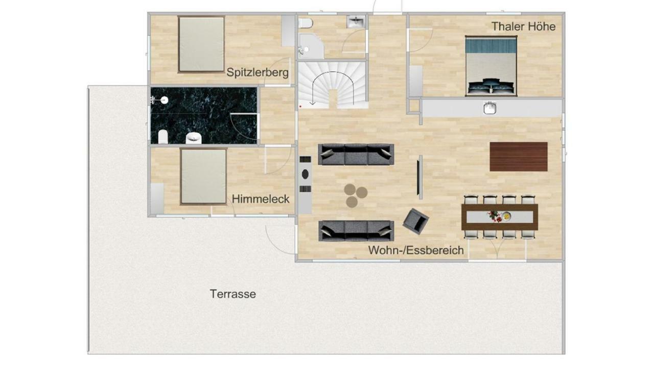 Wald Lounge Villa โอเบอร์สเทาเฟิน ภายนอก รูปภาพ